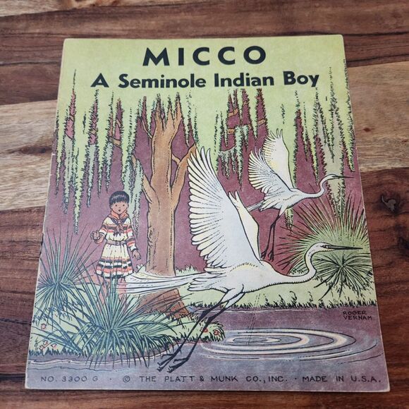 Vintage Platt & Munk Children’s Books • Roger Vernam • Native American Stories - Picture 8 of 8